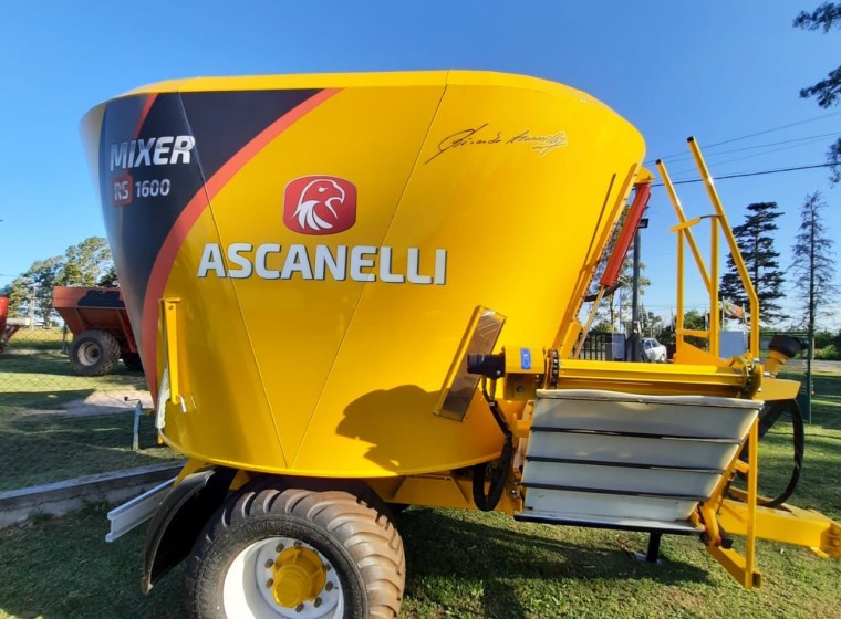 Mixer Ascanelli RS 1600, año 2021