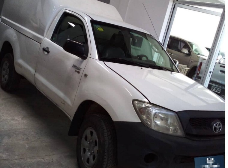 Pick-up Toyota Hilux, año 2012